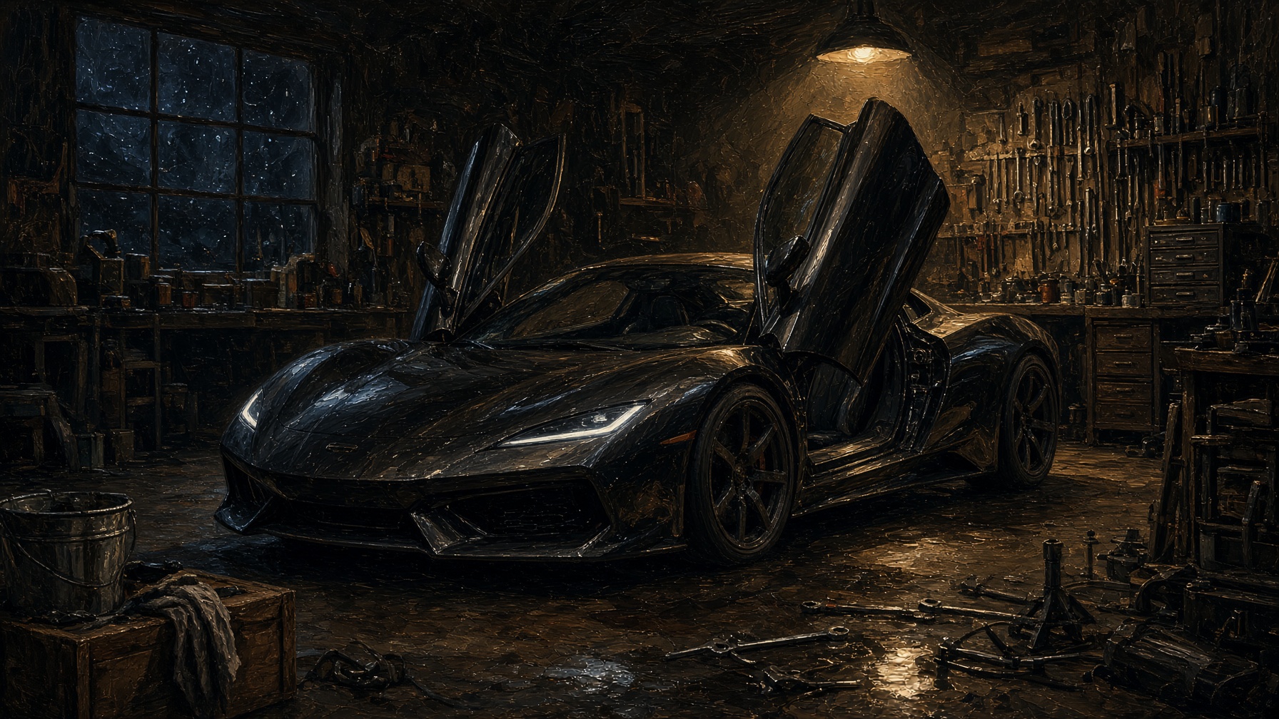 The workshop car